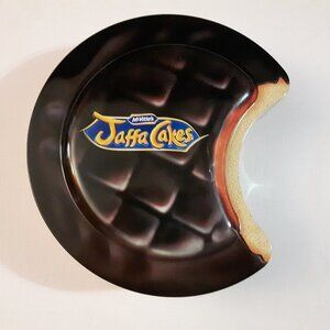 McVitie's Jaffa Cakes Cookie Bite Shaped Tin Empty